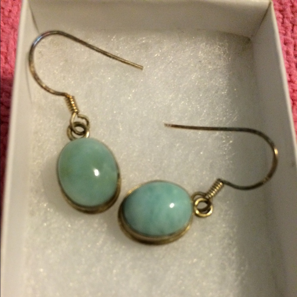 Laramar stone earrings Sterling silver